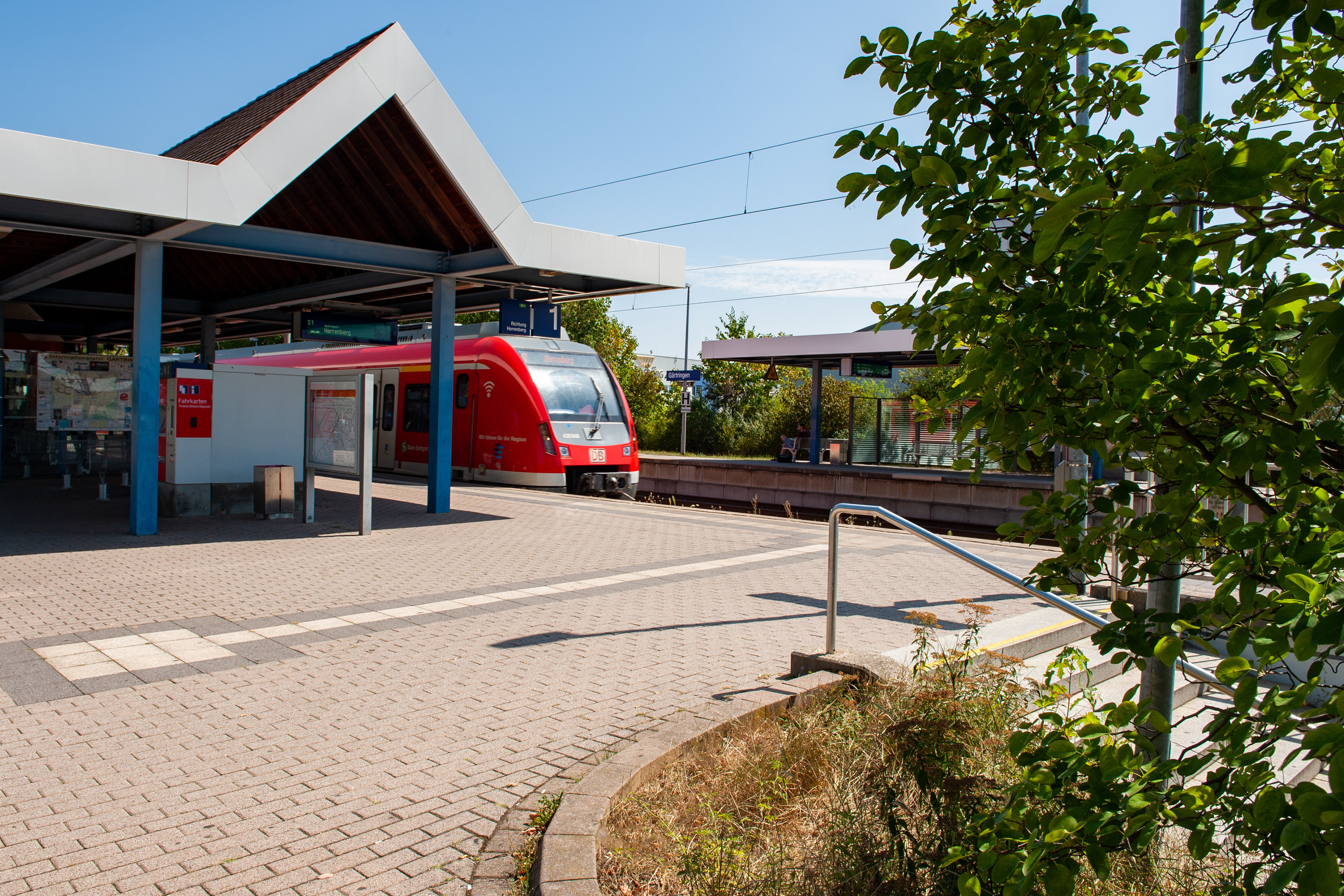 S-Bahnhof-Richtung Herrenberg