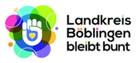 Logo Landkreis Böblingen bleibt bunt