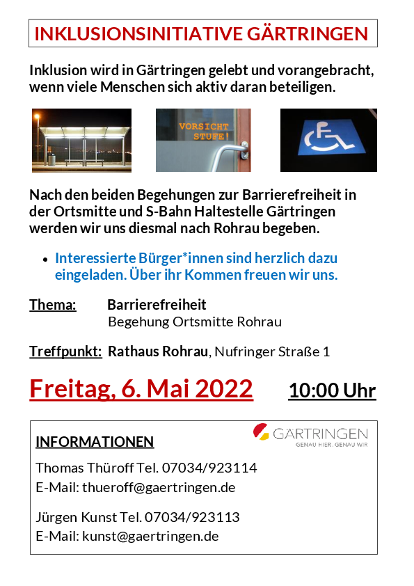 Plakathinweis Treffen 6.5.2022