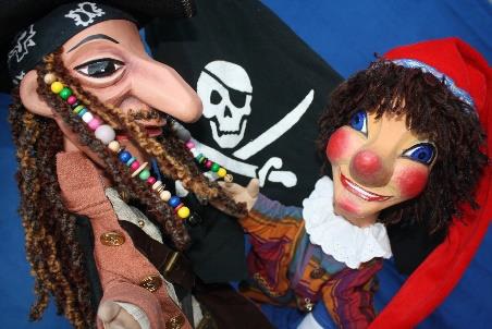 Kindertheater in der Villa mit der Freiburger Puppenbühne - "Kaspar und der Pirat der sieben Meere"