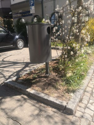 Neue Mülleimer Gemeinde Gärtringen
